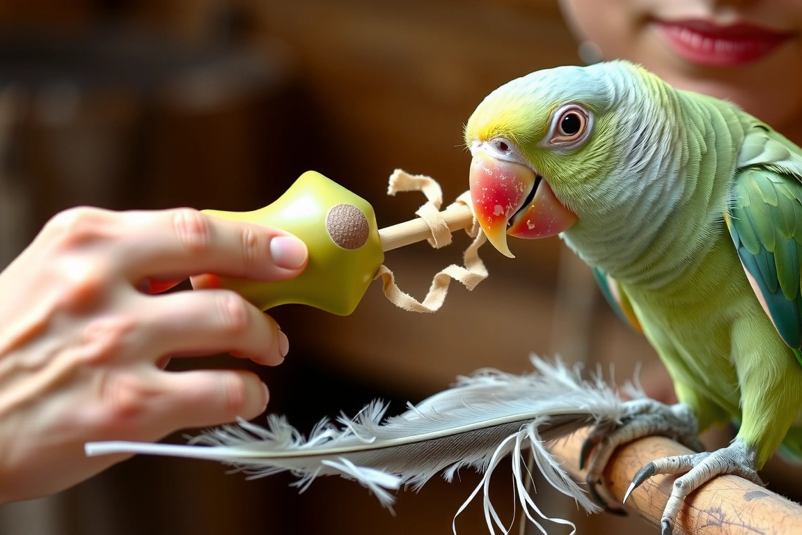 Behavioral Training and Redirecting the Impulse — A Step-by-Step Guide to Managing Feather Plucking in Parrots