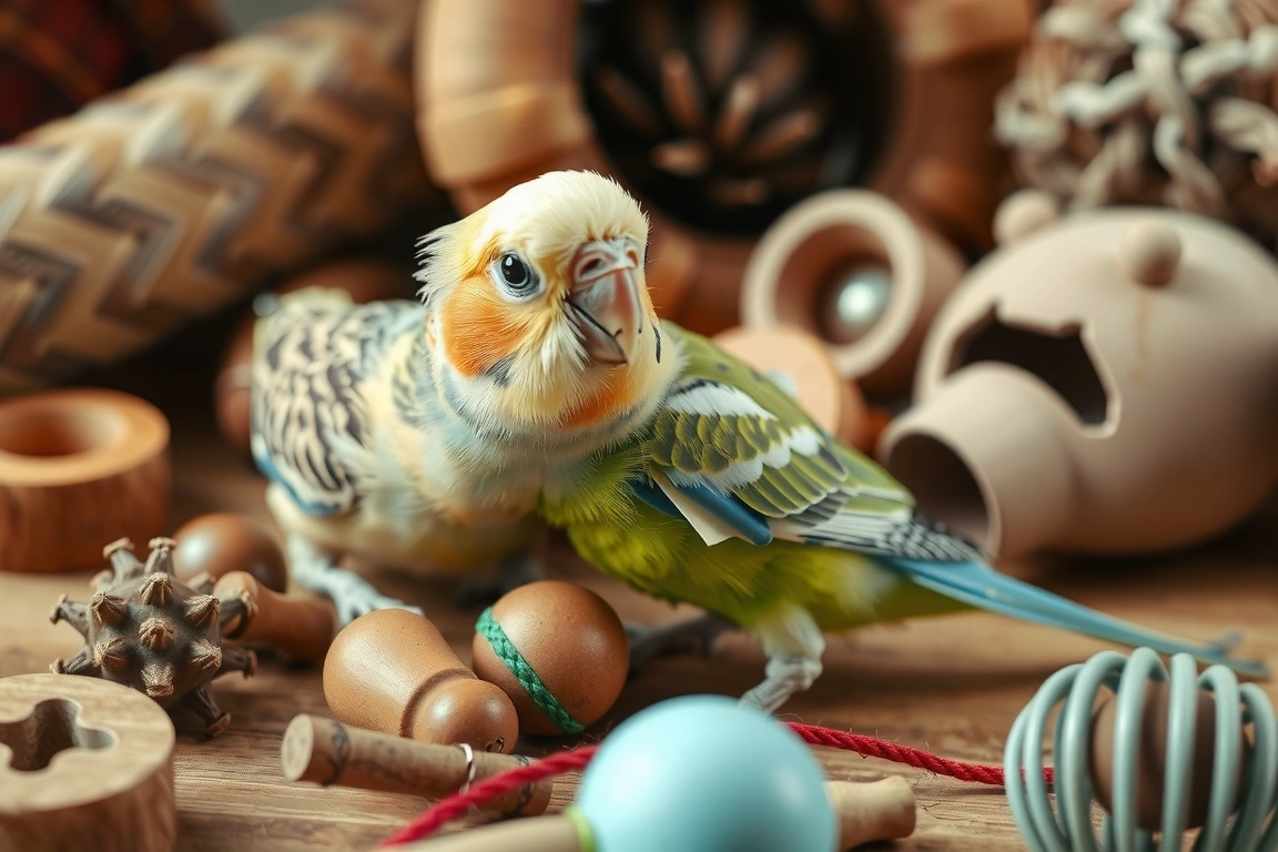 Toys and Enrichment for a Happy Bird — How To Bird Cage Setup Best Expert Tips