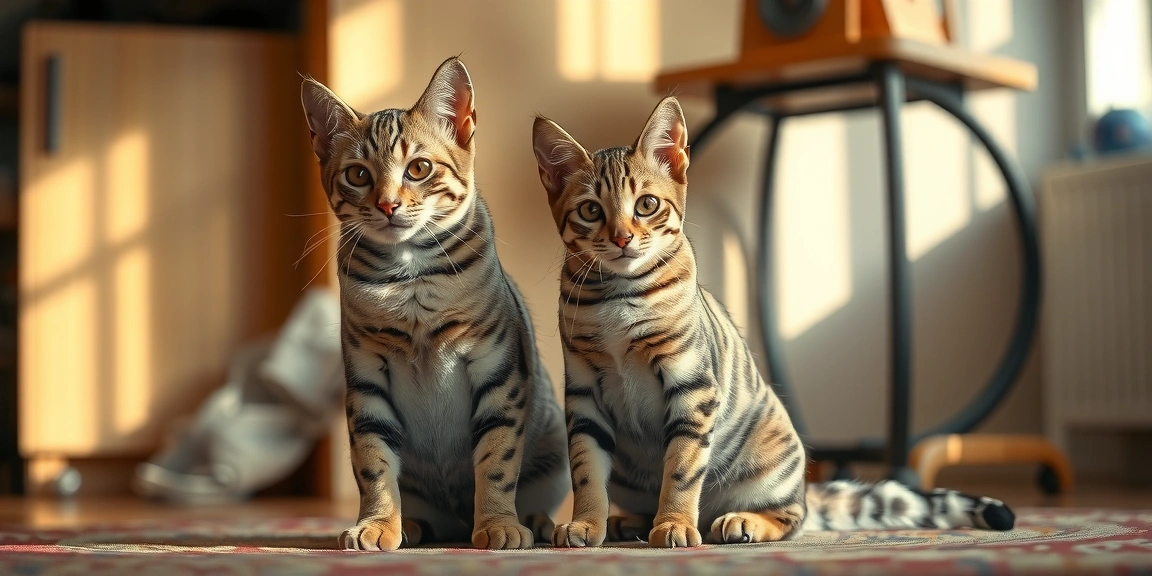 Illustration for Male vs Female Bengal Cats: Physical and Behavioral Differences
