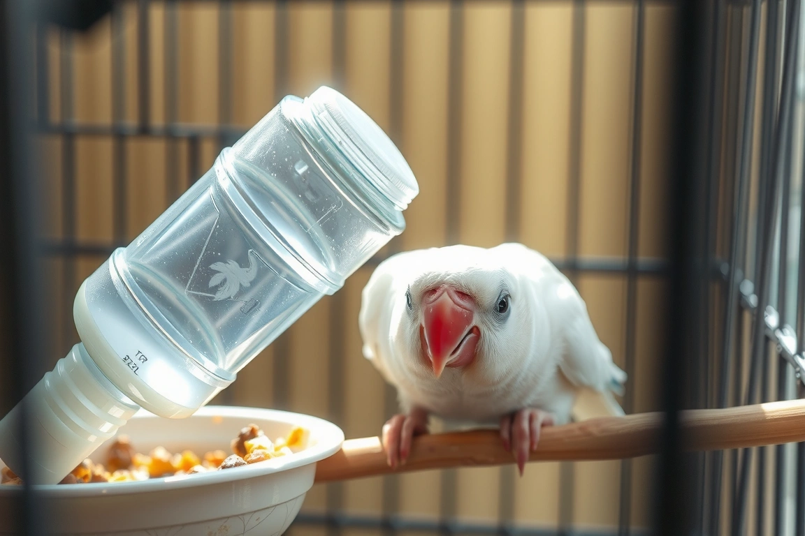 Poor Food and Water Station Setup — Common Bird Cage Setup Mistakes and How to Avoid Them